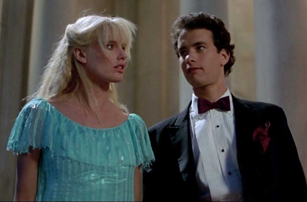 Tom Hanks and Daryl Hannah in Splash