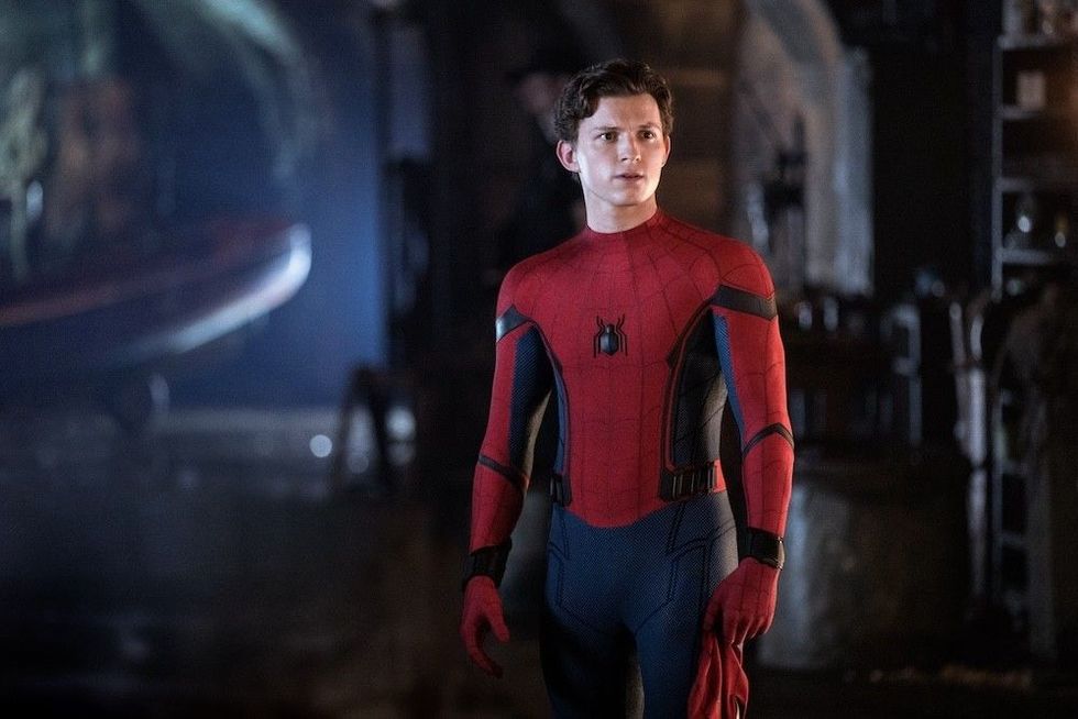 tom holland as peter parker spider man new marvel movies