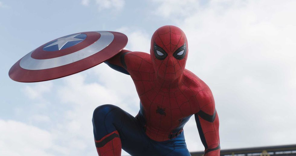 tom holland as spider-man