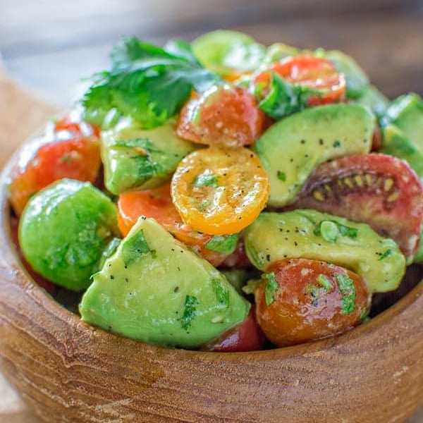 Tomato Avocado Salad salads without lettuce
