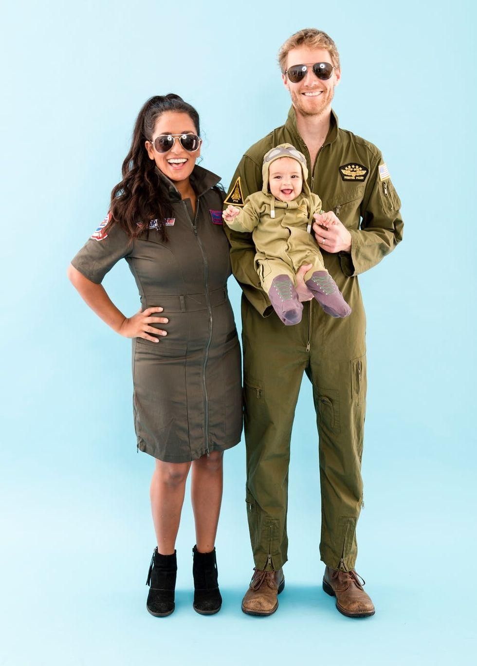 top gun costume for family halloween