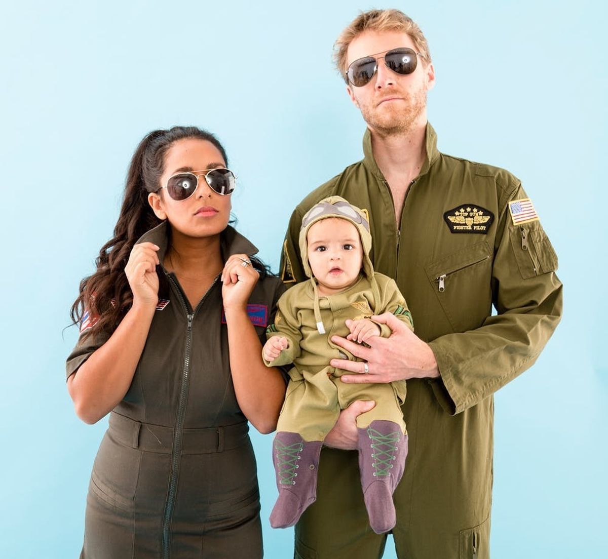 Top Gun Family Halloween Costume Idea