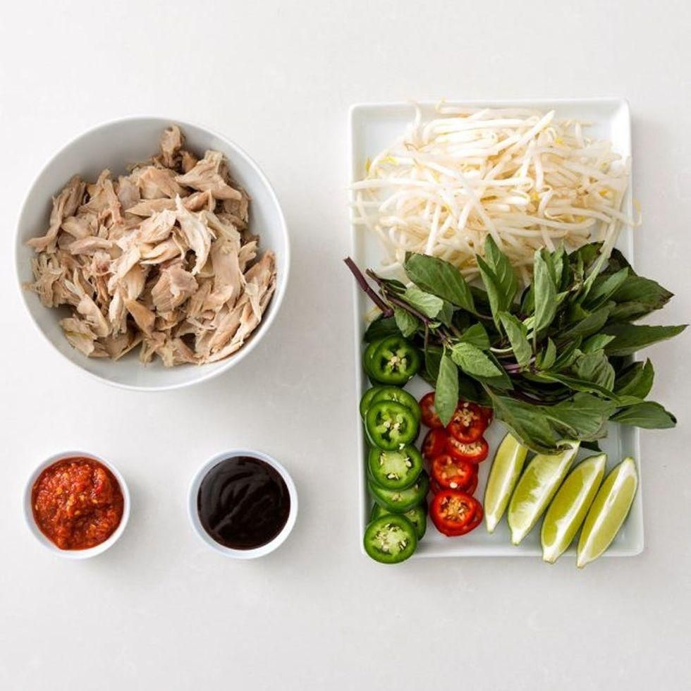 toppings for pho meal