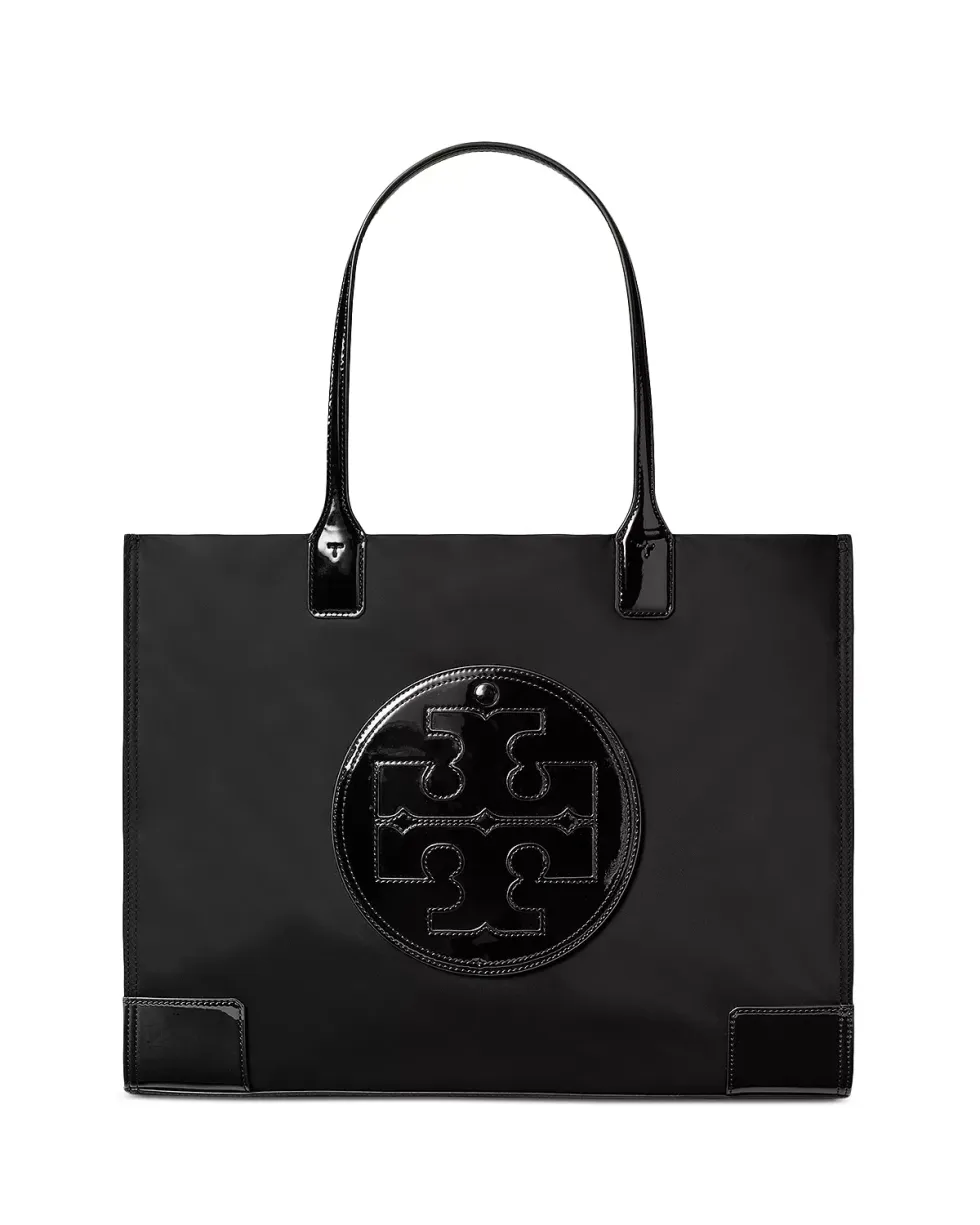 tory burch black tote