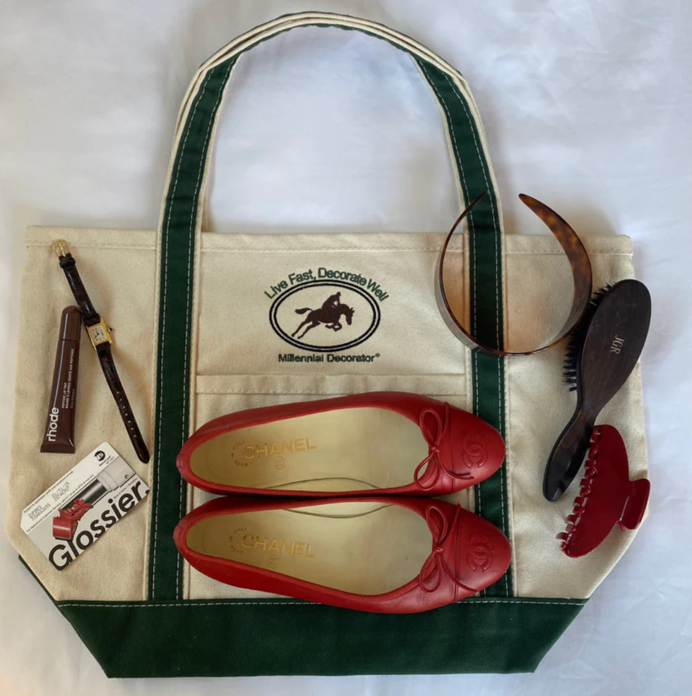 tote bag and accessories