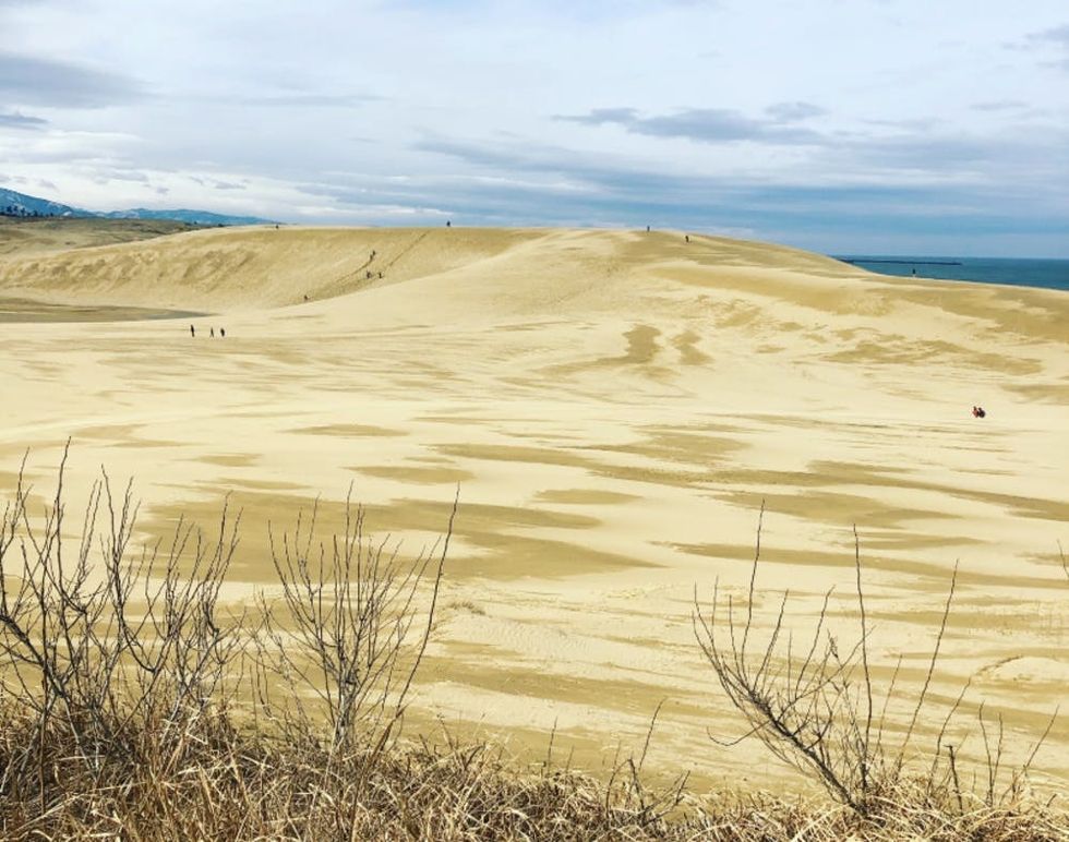 tottori sand dunes japan