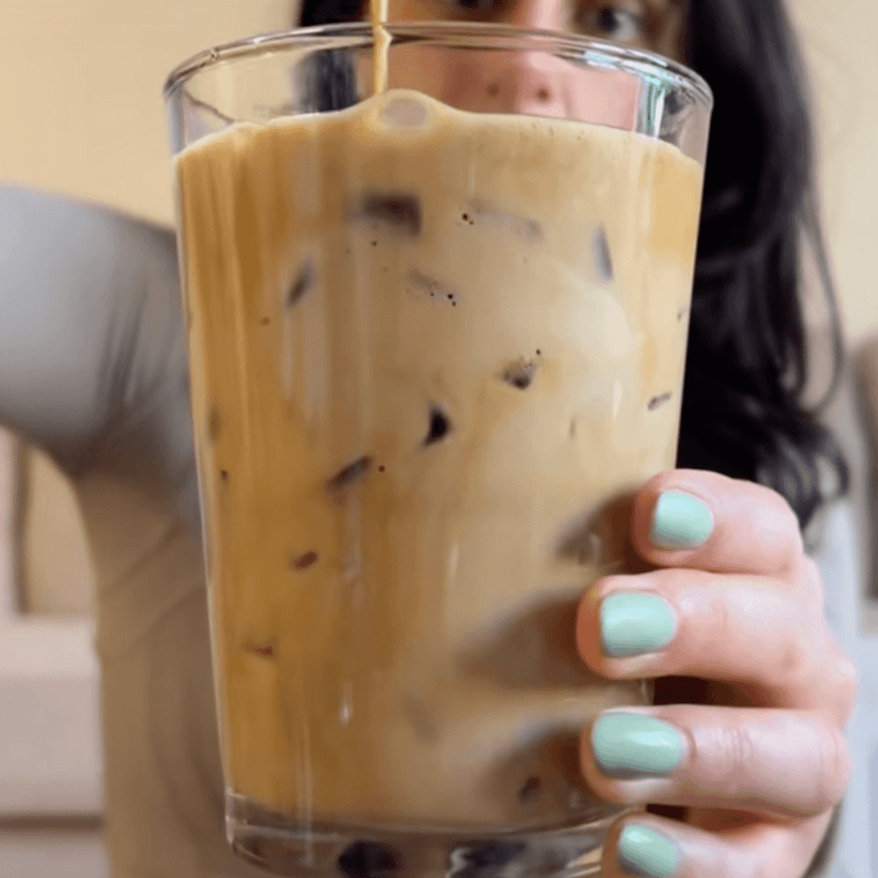 Trader Joe's Carrot Cake Latte