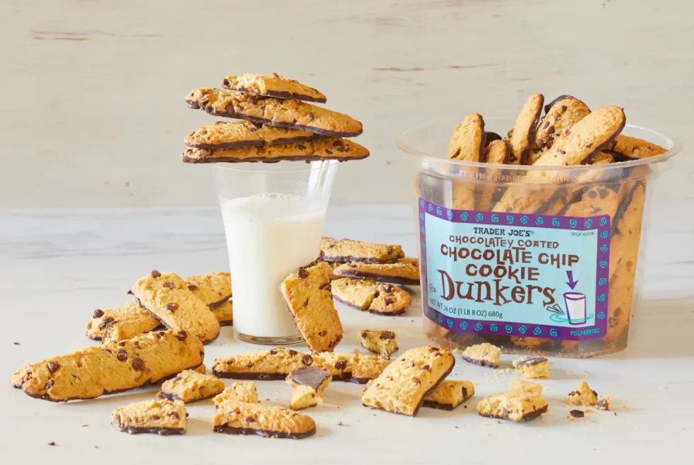 Trader Joe's Chocolatey Coated Chocolate Chip Cookie Dunkers
