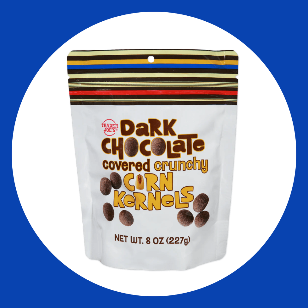 Trader Joe's Dark Chocolate Covered Crunchy Corn Kernels