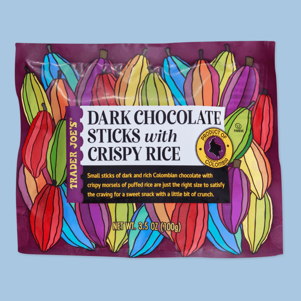 Trader Joe's Dark Chocolate Sticks with Crispy Rice