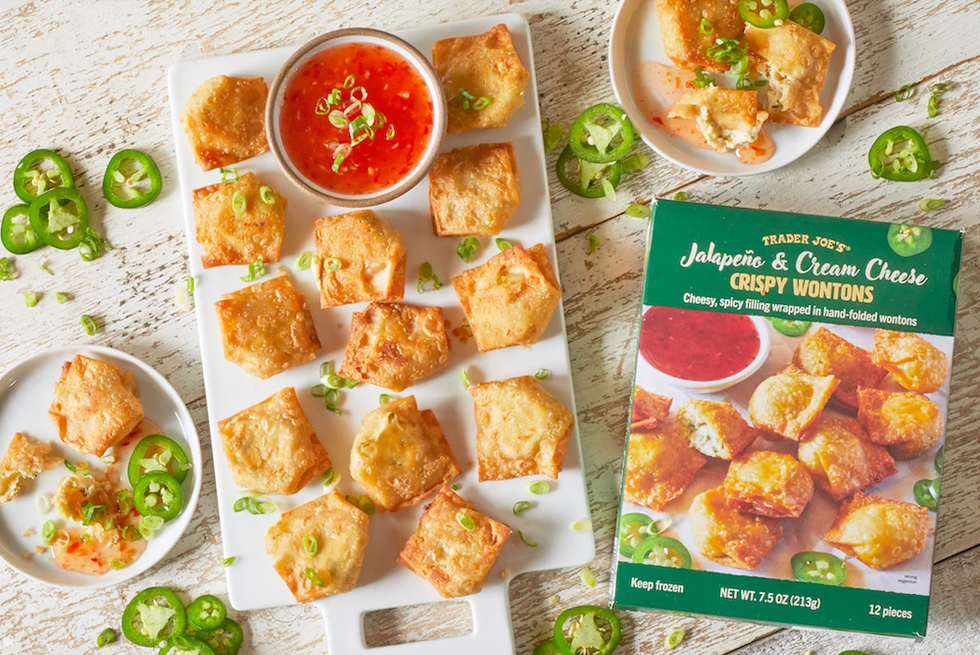 Trader Joe's Jalape\u00f1o & Cream Cheese Crispy Wontons
