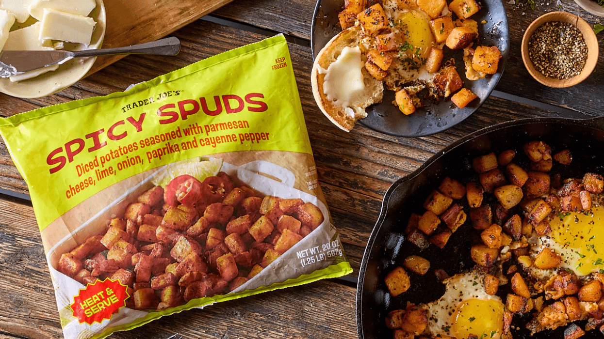 Trader Joe's just added seven more new products for February 2026, including Spicy Spuds, a Toasted Coconut Mini Sheet Cake, and more.