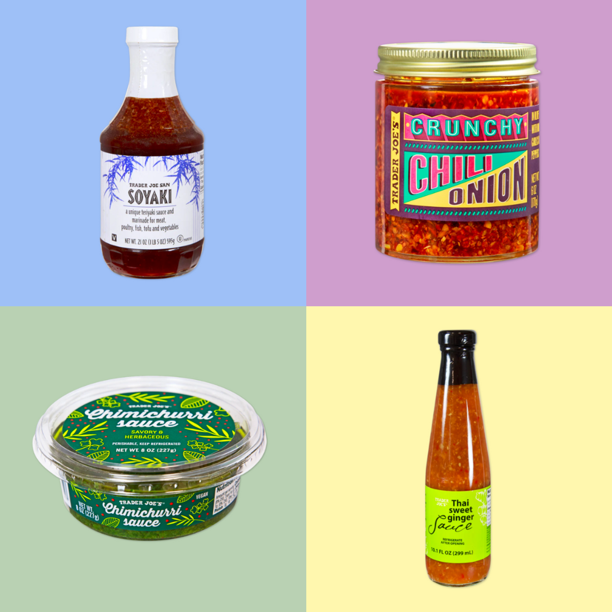 trader joe's marinade and sauces