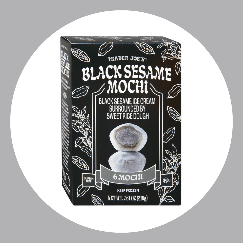 Trader Joe's new Black Sesame Mochi
