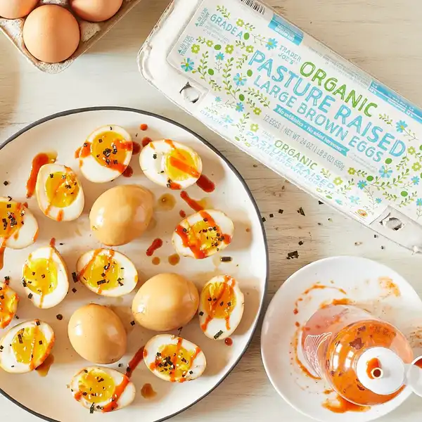 Trader Joe's Organic Pasture Raised Large Brown Eggs