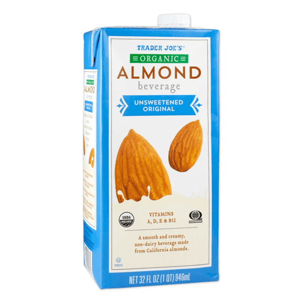 Trader Joe's Organic Unsweetened Almond Beverage