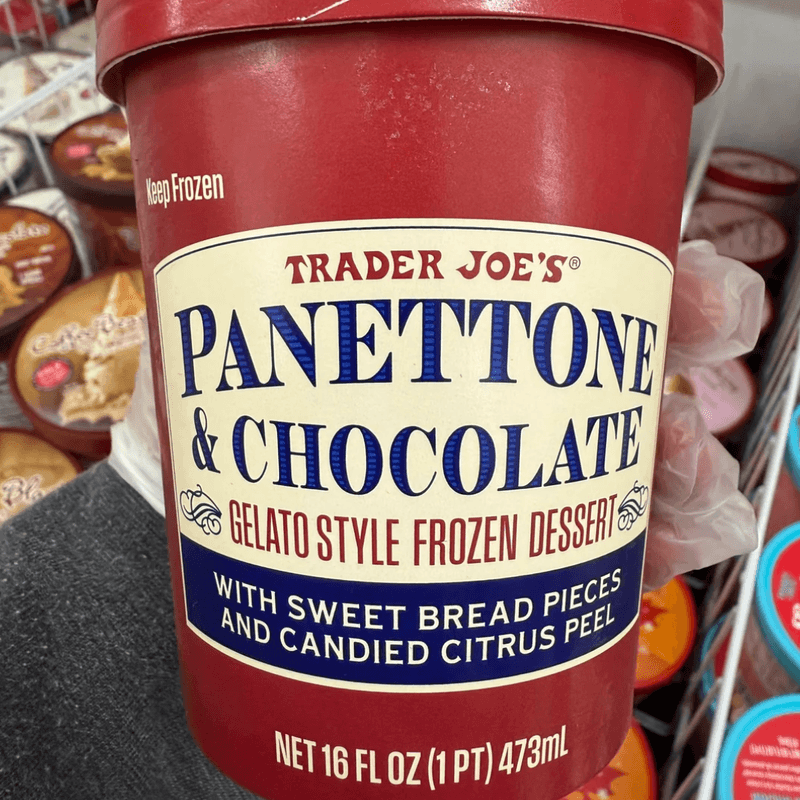 Trader Joe's New $5 Panettone Gelato Has Fans Going Crazy - Brit + Co