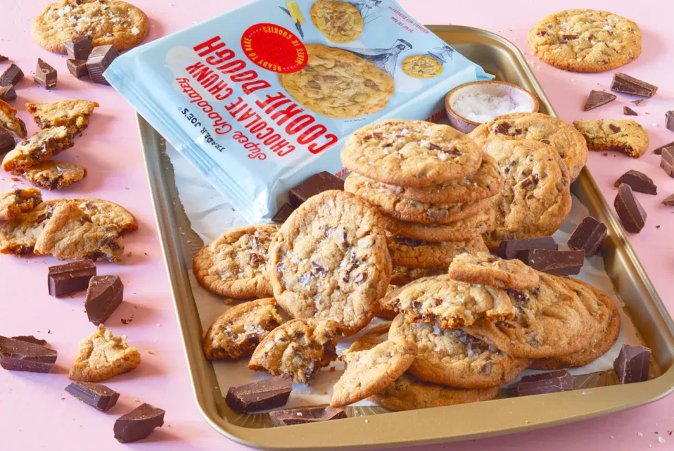 Trader Joe's Super Chocolatey Chocolate Chunk Cookie Dough