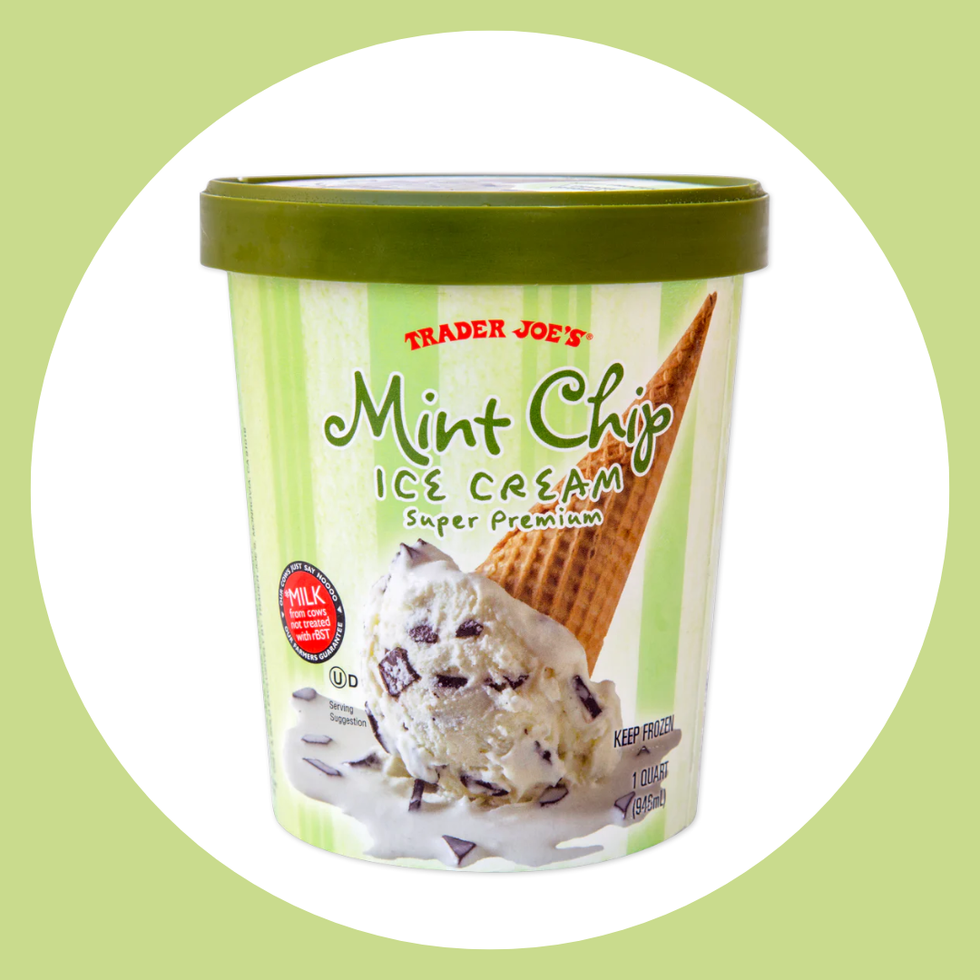 Trader Joe's\u200b Mint Chip Ice Cream