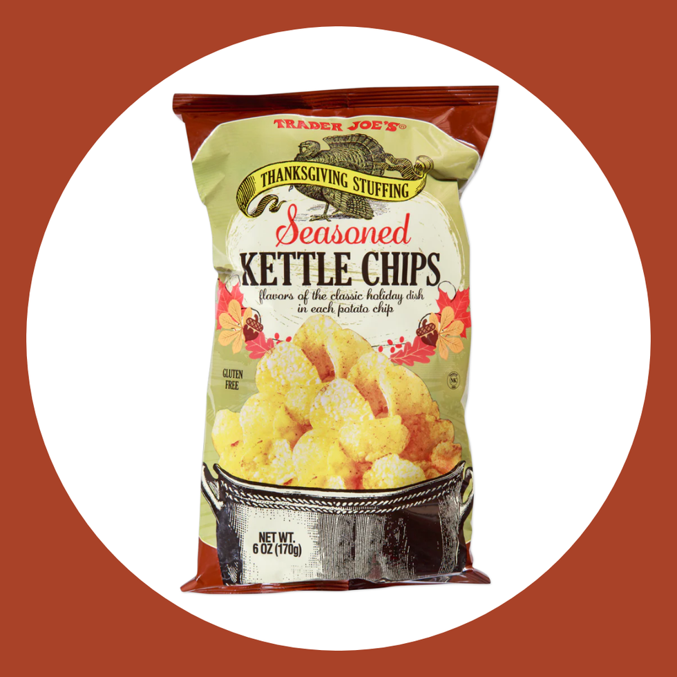 Trader Joe's\u200b Thanksgiving Stuffing Seasoned Kettle Chips