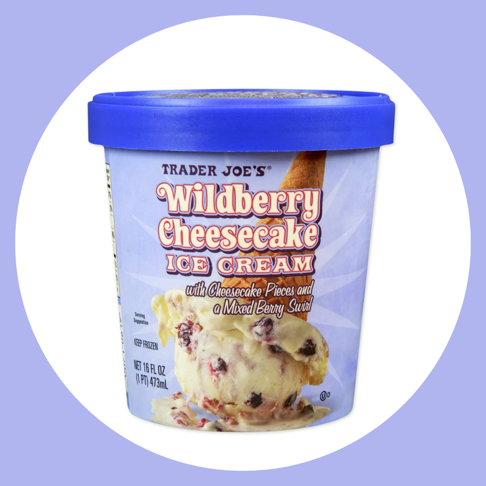 Trader Joe's\u200b Wildberry Cheesecake Ice Cream