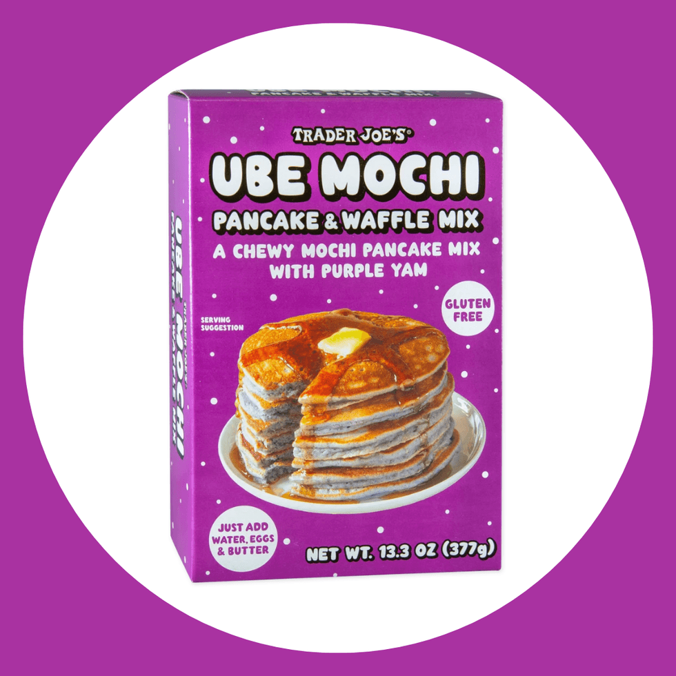 Trader Joe's Ube Mochi Pancake & Waffle Mix