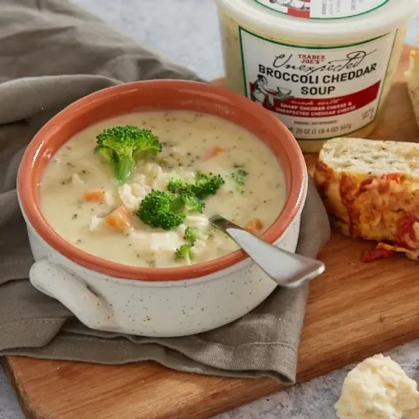 trader joe's unexpected broccoli cheddar soup is just one of five recalls in the past month
