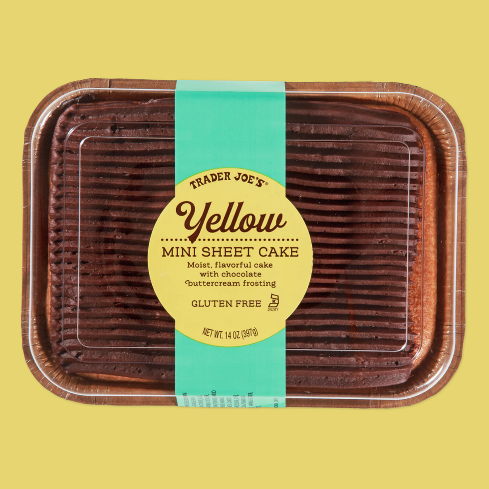 Trader Joe's Yellow Mini Sheet Cake