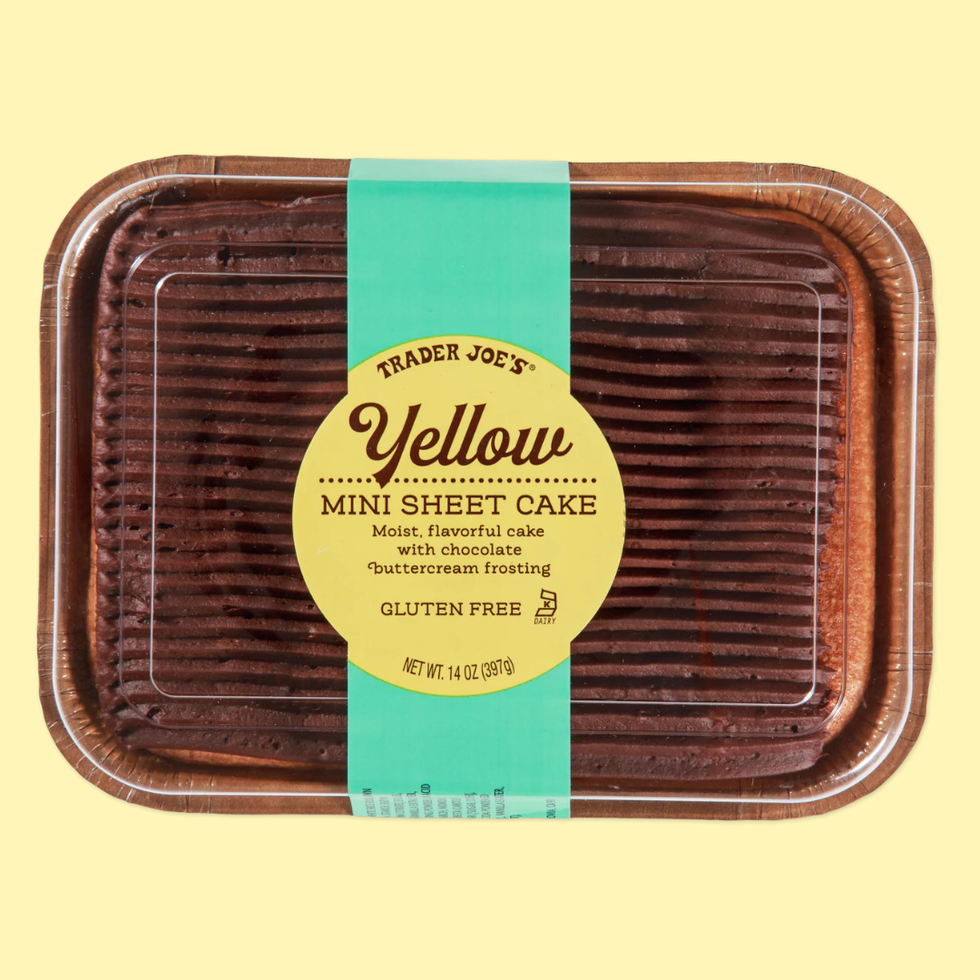 Trader Joe's Yellow Mini Sheet Cake