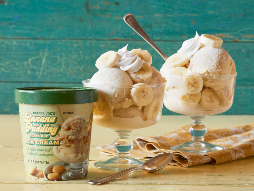 Trader Joe\u2019s Banana Pudding Flavored Ice Cream