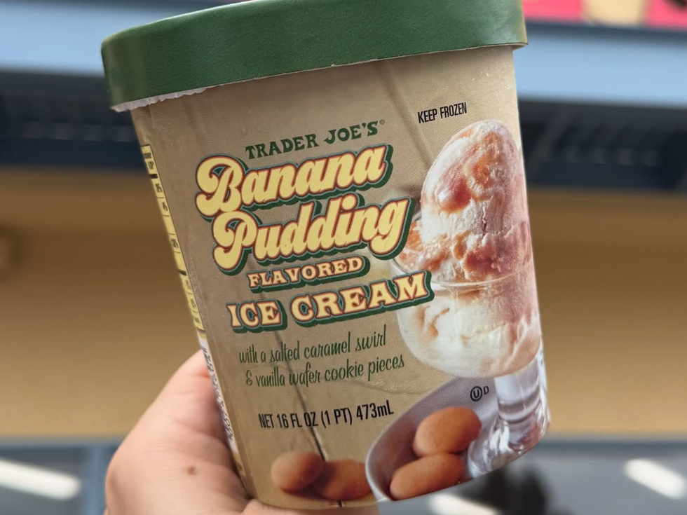 Trader Joe\u2019s Banana Pudding Flavored Ice Cream