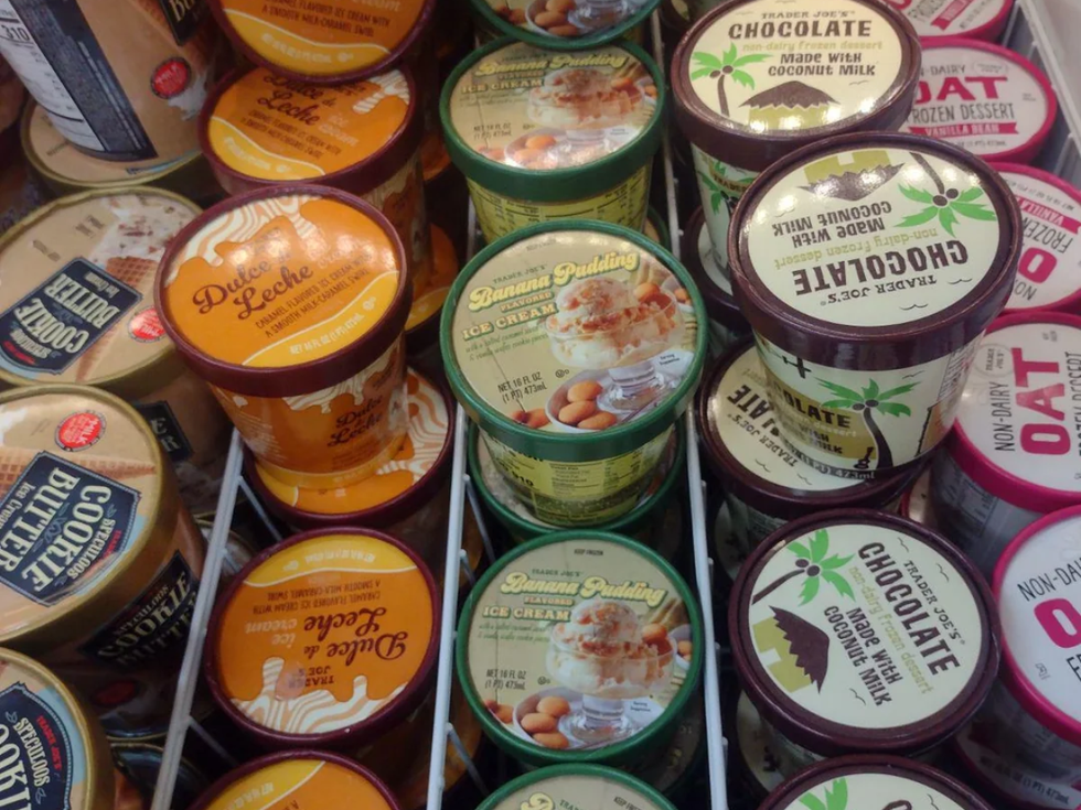 Trader Joe\u2019s Banana Pudding Flavored Ice Cream