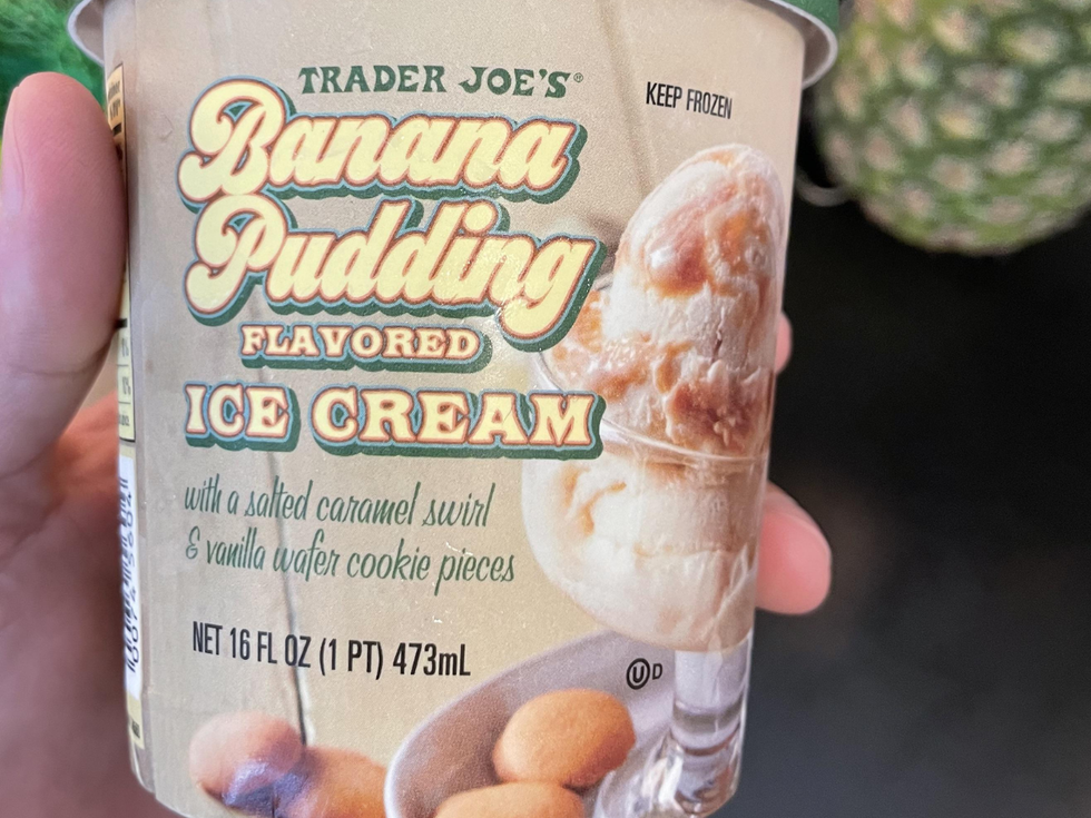 Trader Joe\u2019s Banana Pudding Flavored Ice Cream