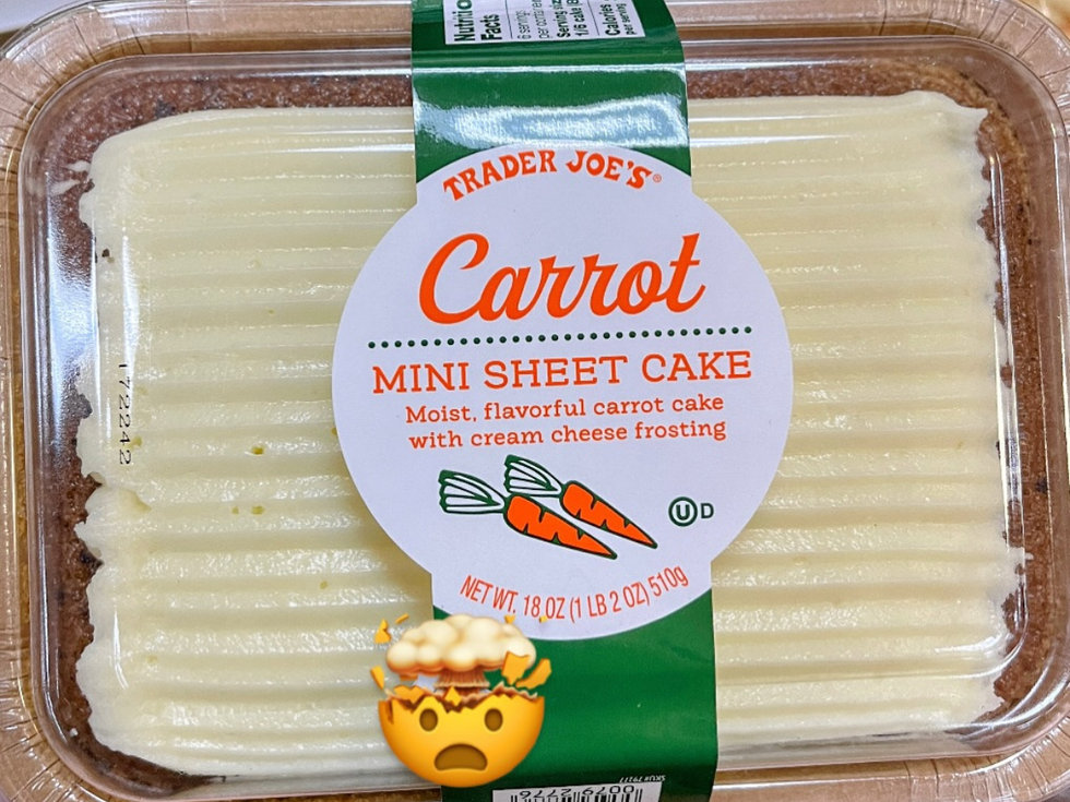 Trader Joe\u2019s Carrot Mini Sheet Cake