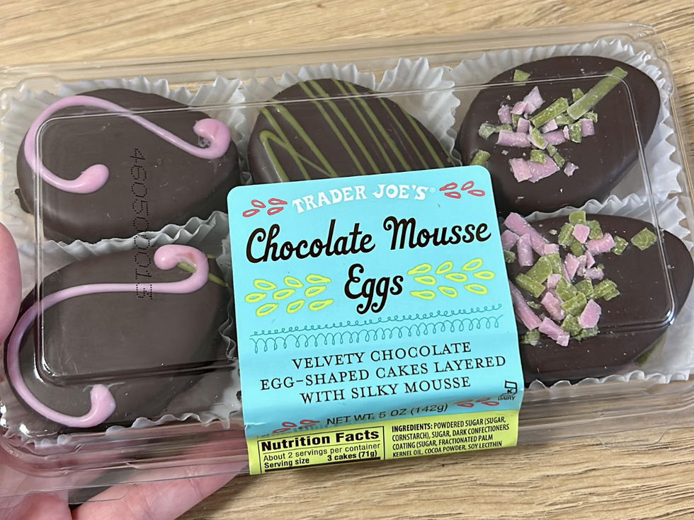 Trader Joe\u2019s Chocolate Mousse Eggs