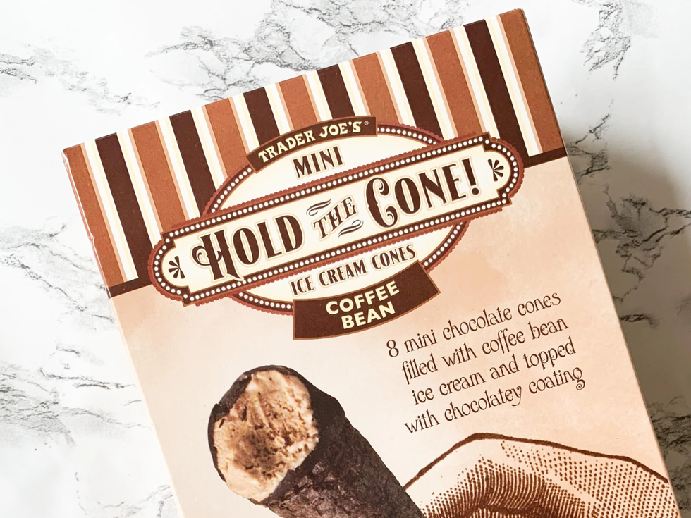 Trader Joe\u2019s Coffee Bean Hold the Cone! Mini Ice Cream Cones
