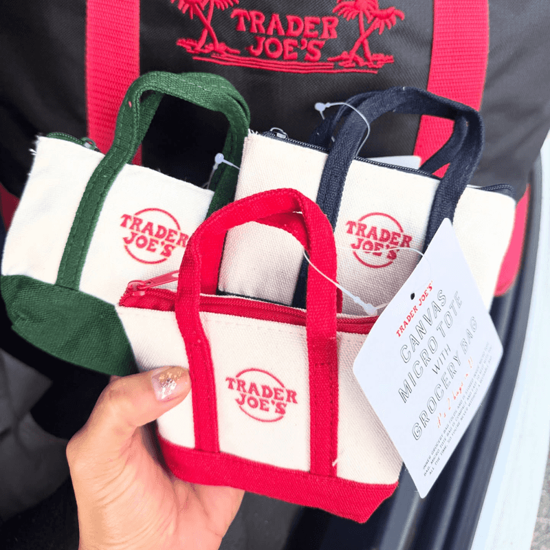 Trader Joe's Just Dropped “Micro” Mini Tote Bags For Just $3