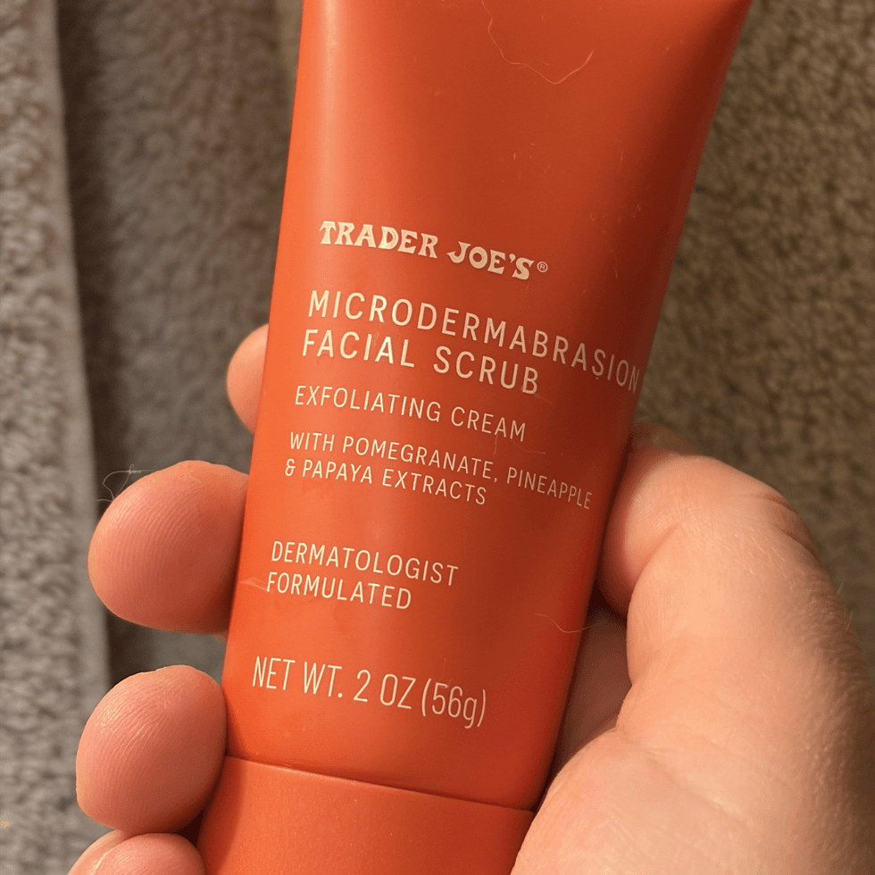 Trader Joe\u2019s Microdermabrasion Facial Scrub