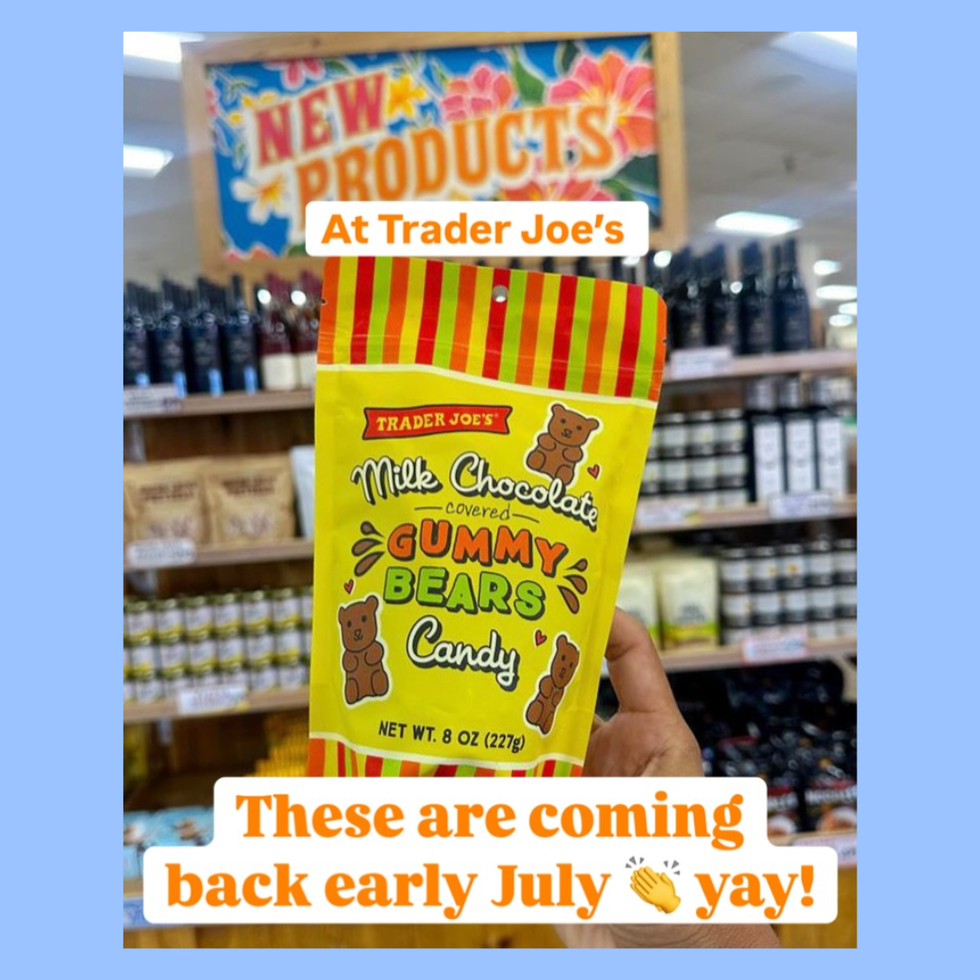 Trader Joe\u2019s Milk Chocolate Covered Gummy Bears