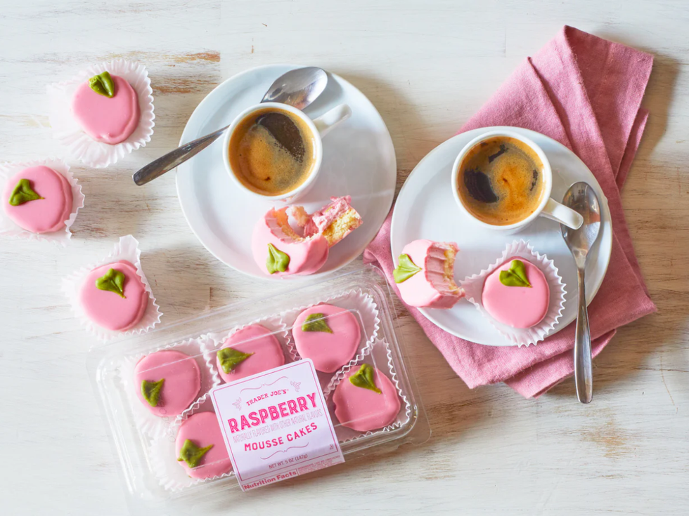Trader Joe\u2019s Raspberry Mousse Cakes