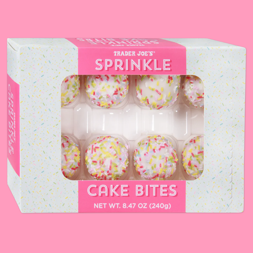 Trader Joe\u2019s Sprinkle Cake Bites