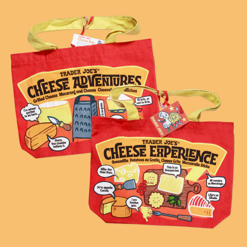Trader Joe\u2019s\u200b Cheese Adventures Reusable Bag