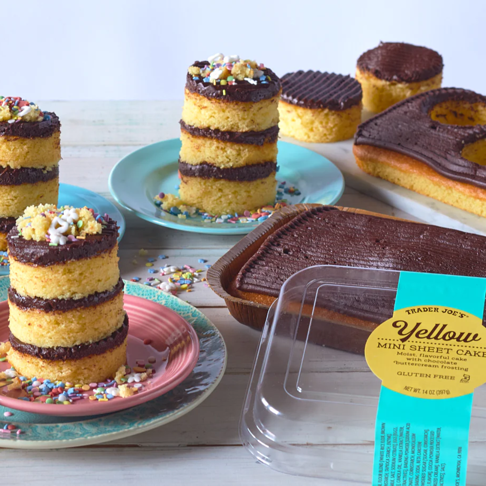 Trader Joe\u2019s Yellow Mini Sheet Cake