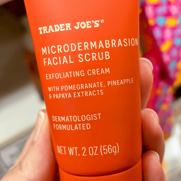 Trader Joe’s Microdermabrasion Facial Scrub