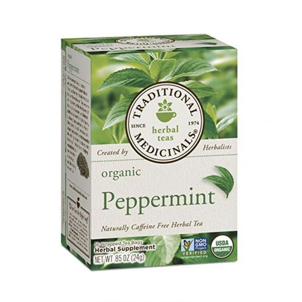 traditional medicinals peppermint tea