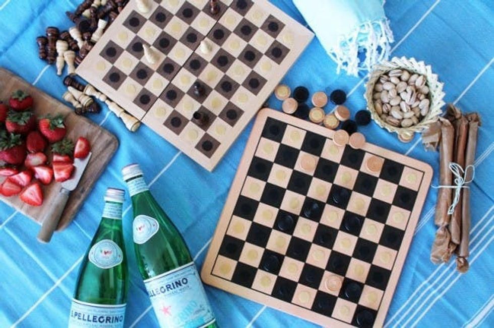 Travel Checkerboard outdoor games