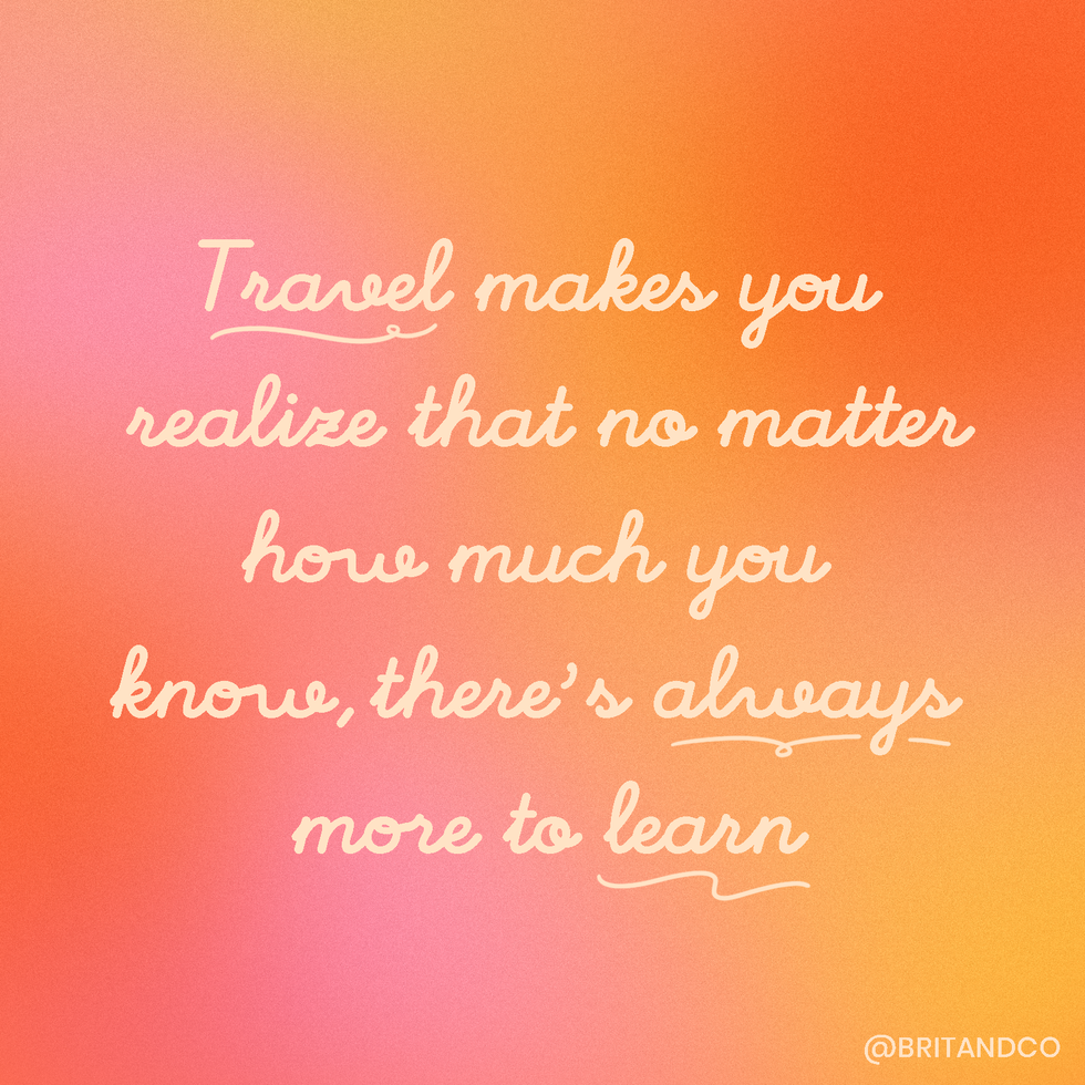 Travel Quotes About Learning