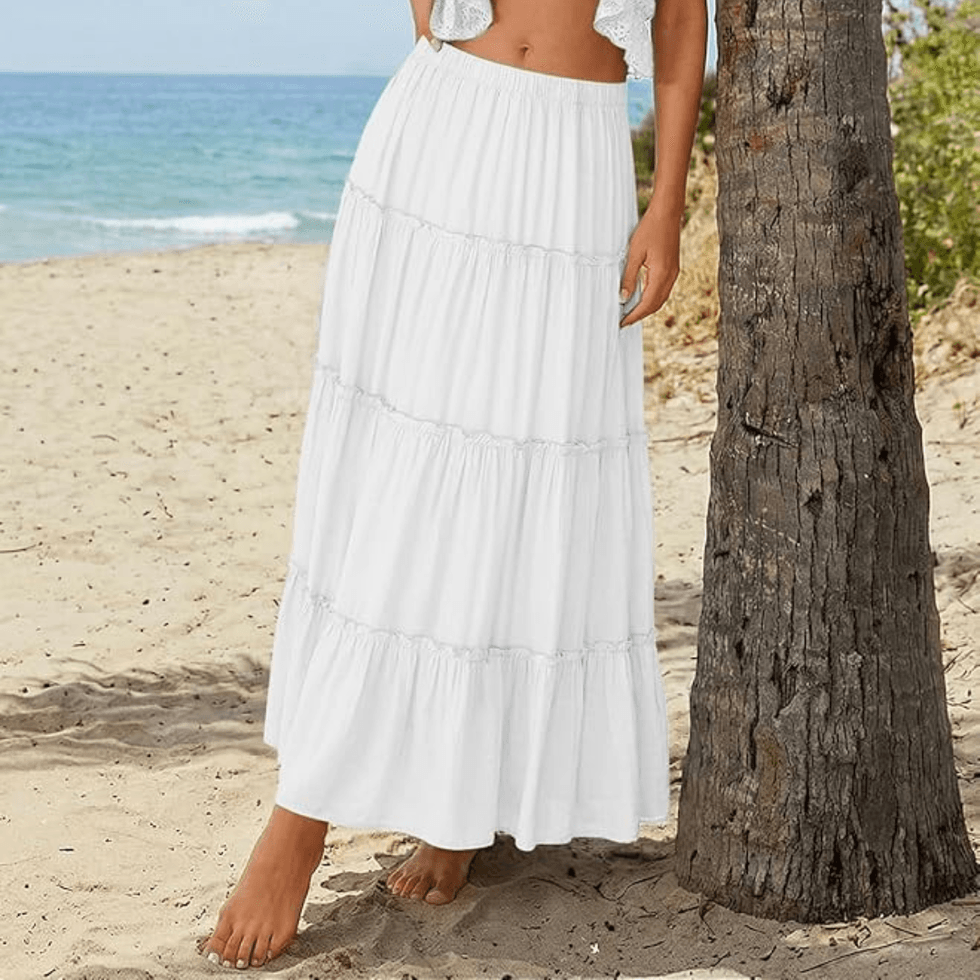 Trendy Queen Boho Maxi Skirt