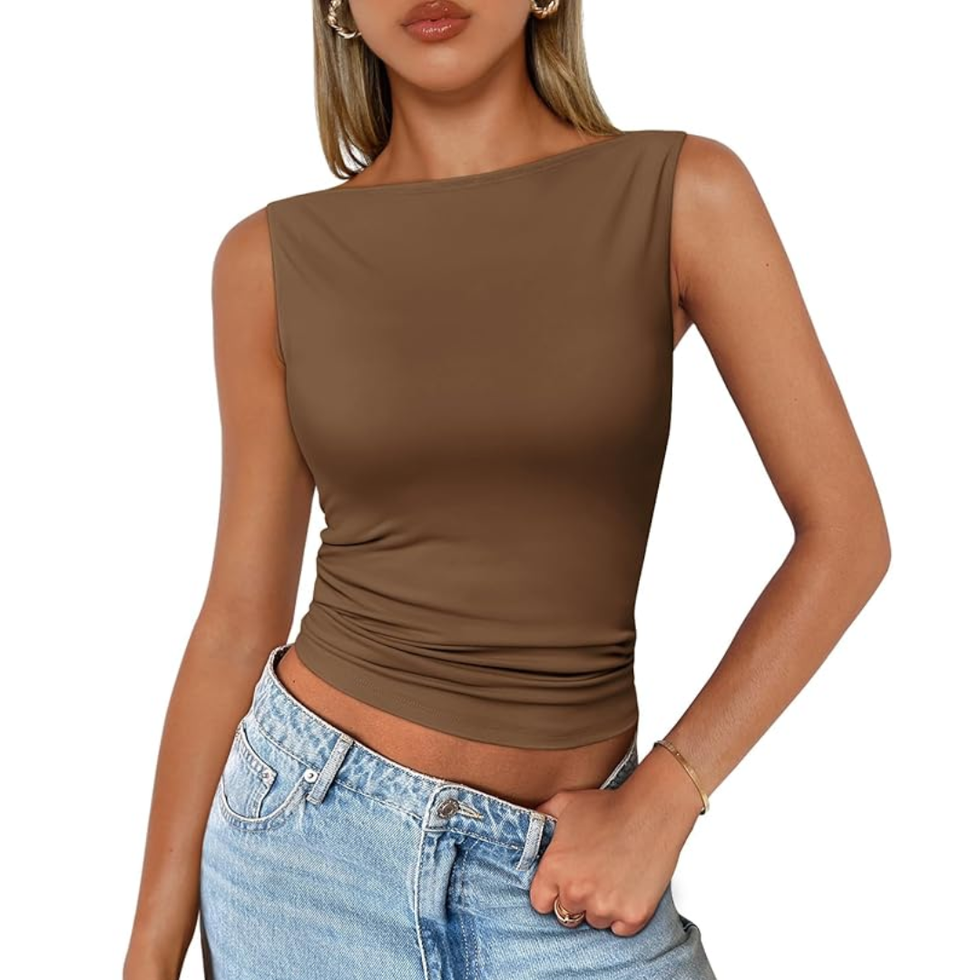 Trendy Queen Going Out Casual Tank Top