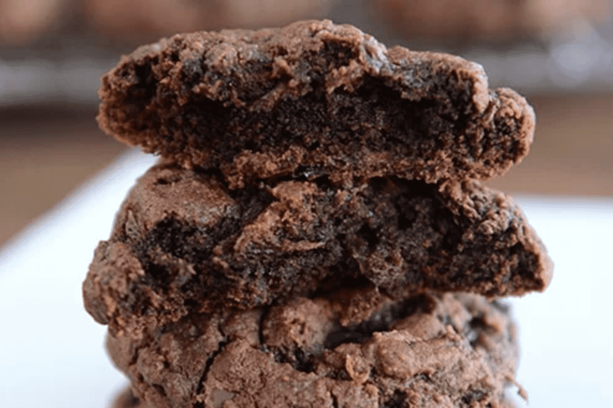 Triple Chocolate Zucchini Cookies